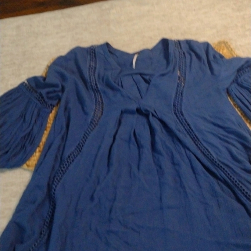 FREE people shirt dress